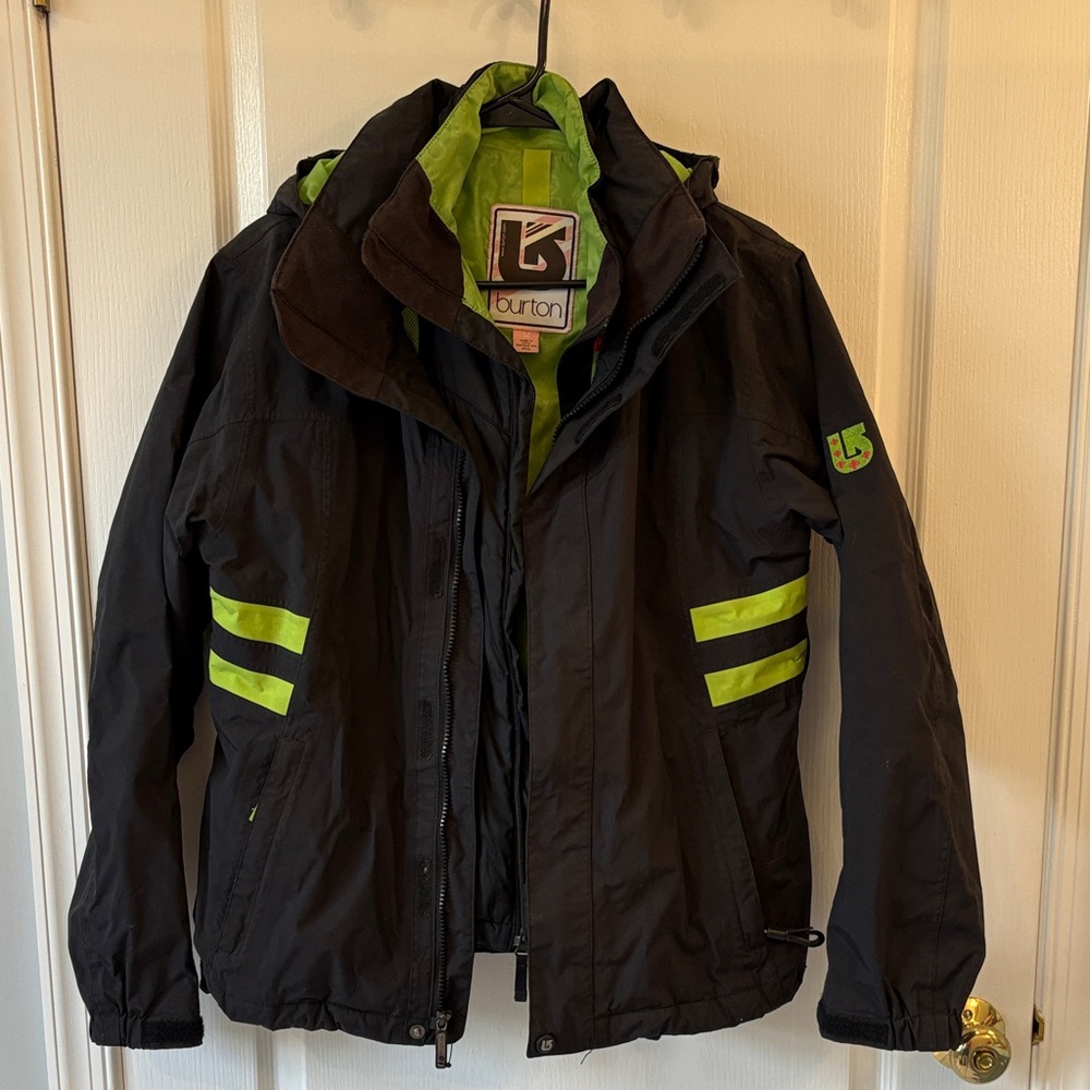 Burton ski shell and jacket combo